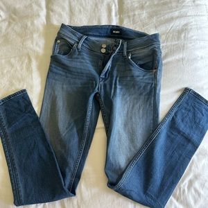 Hudson women’s jeans size 27, worn loved skinny